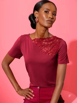 T-shirt à manches courtes 95% modal