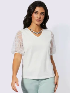 T-shirt à manches courtes 48% modal