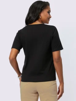 T-shirt à manches courtes 50% coton et 50% modal