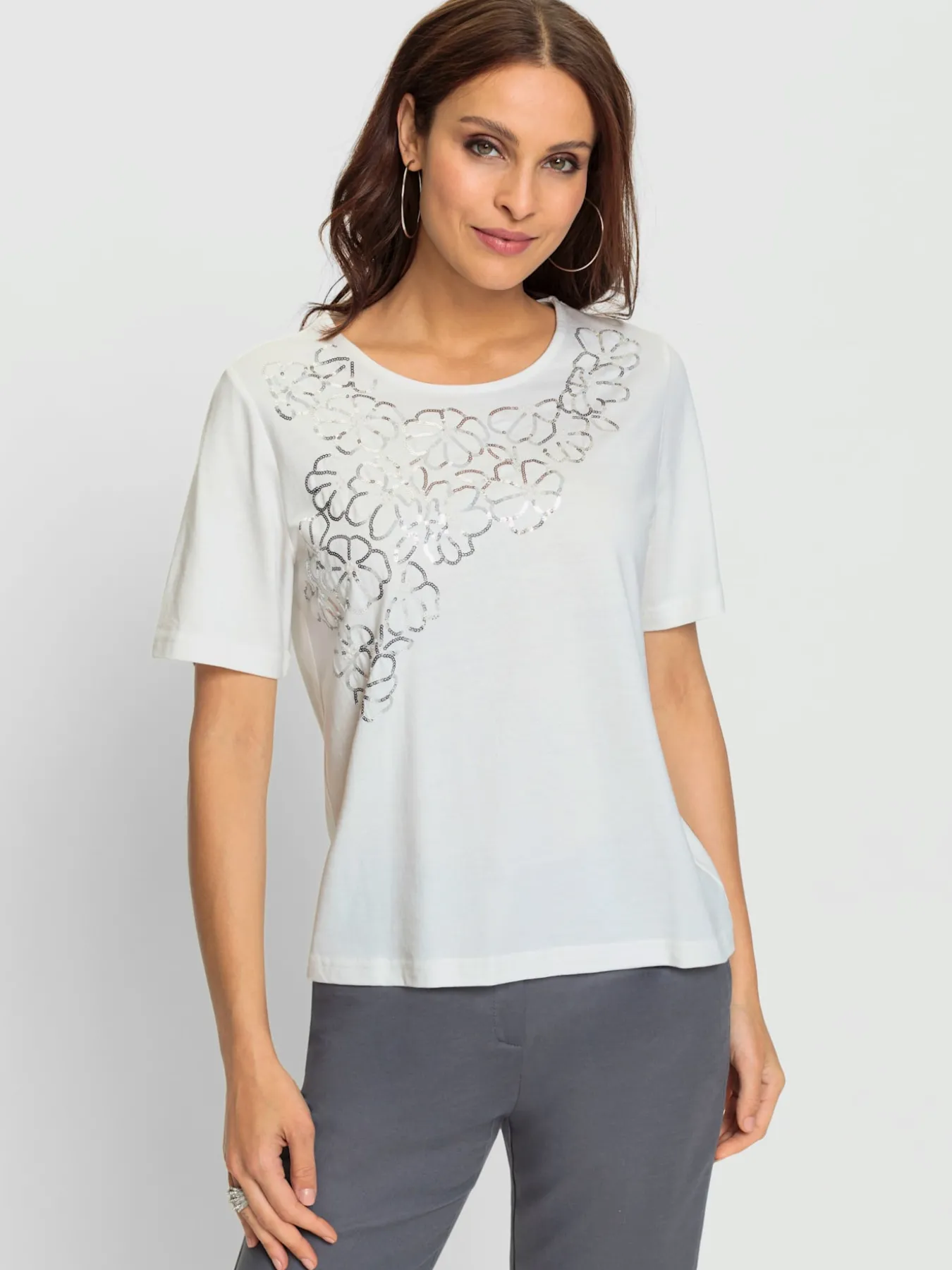 T-shirt à manches courtes 50% coton