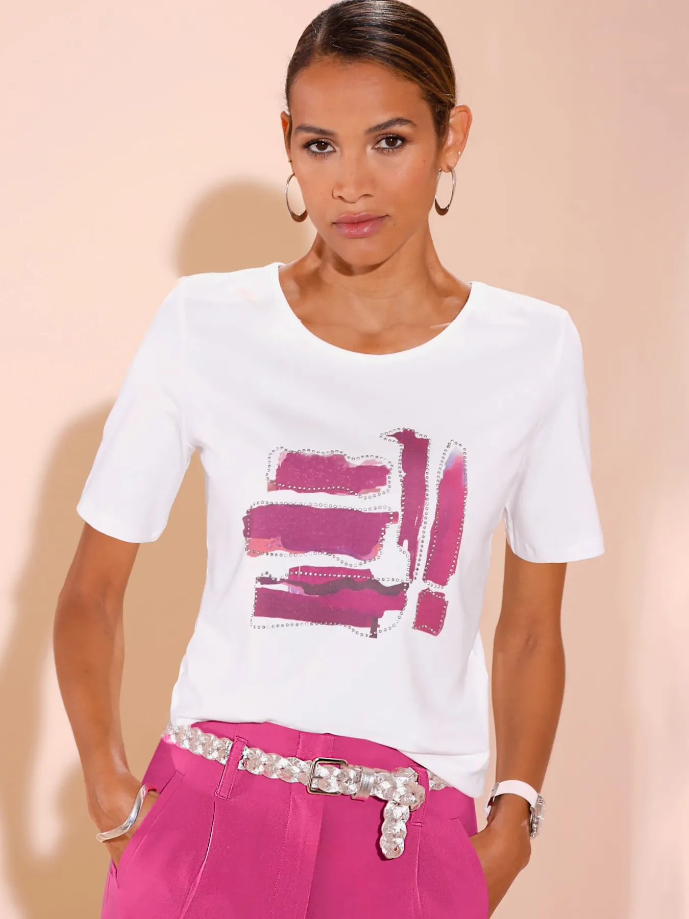 T-shirt à manches courtes 95% coton