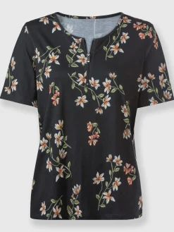 T-shirt à manches courtes 50% coton et 50% modal
