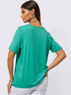 T-shirt à manches courtes avec viscose (ecovero)