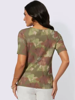 T-shirt à manches courtes avec viscose (ecovero)