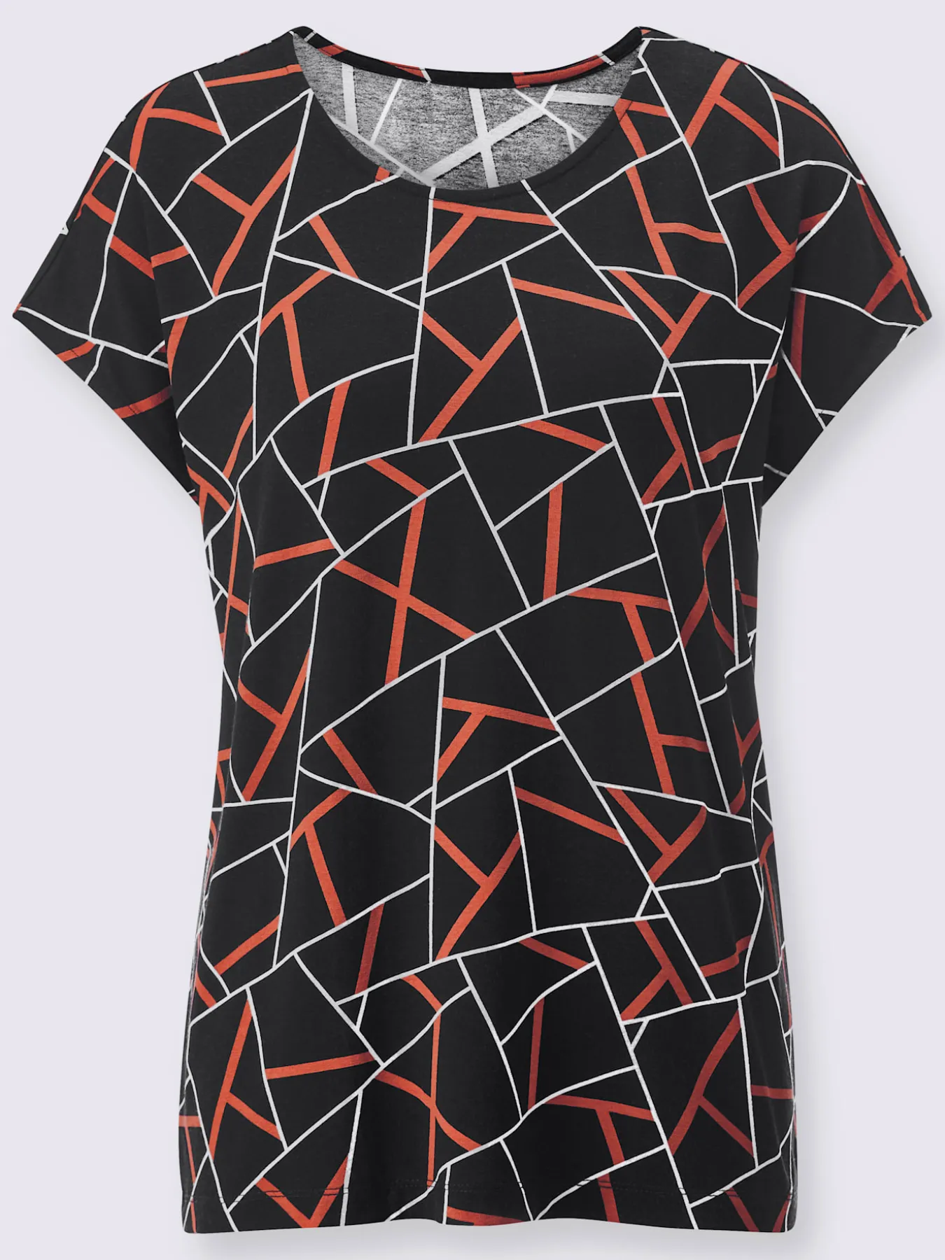 T-shirt à manches courtes avec viscose (ecovero)
