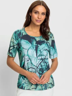 T-shirt à manches courtes avec viscose (ecovero)