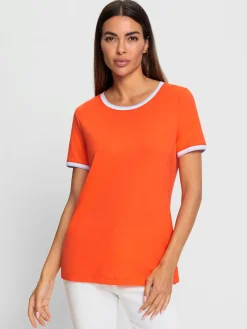 T-shirt à manches courtes détails brillants