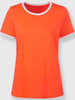 T-shirt à manches courtes détails brillants