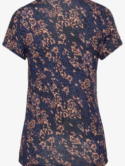 T-shirt à manches courtes découpe à l'encolure