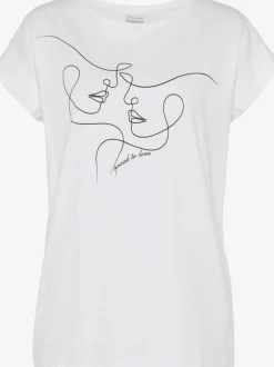 T-shirt à manches courtes encolure ronde
