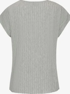T-shirt à manches courtes encolure haute