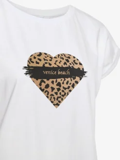 T-shirt à manches courtes encolure ronde