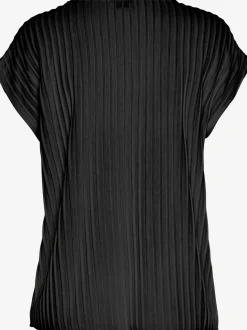 T-shirt à manches courtes encolure haute