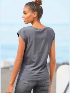 T-shirt à manches courtes encolure ronde