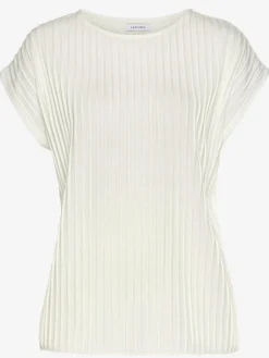 T-shirt à manches courtes encolure haute