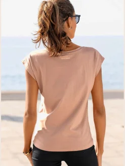 T-shirt à manches courtes encolure ronde