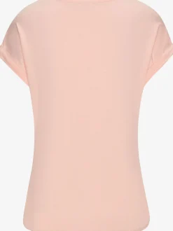 T-shirt à manches courtes imprimé cœur lascana