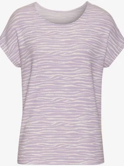 T-shirt à manches courtes imprimé animal tendance