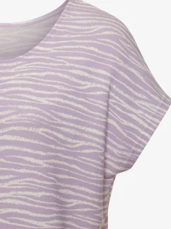 T-shirt à manches courtes imprimé animal tendance