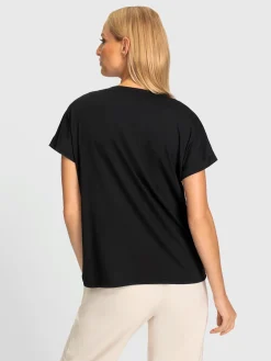 T-shirt à manches courtes imprimé à effet 3d