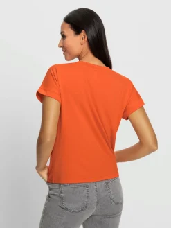 T-shirt à manches courtes imprimé à effet 3d