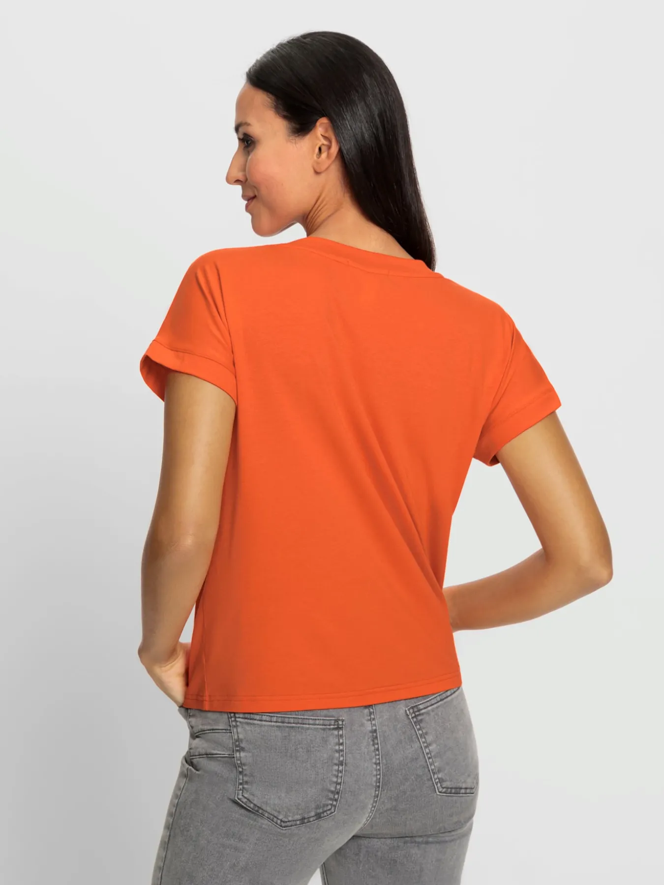 T-shirt à manches courtes imprimé à effet 3d