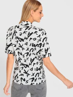 T-shirt à manches courtes imprimé graphique