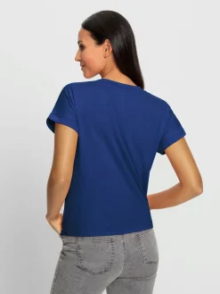 T-shirt à manches courtes imprimé à effet 3d