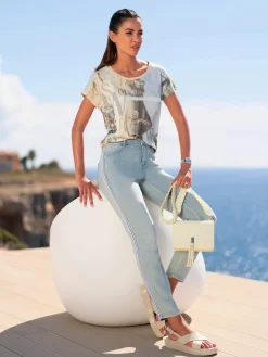 T-shirt à manches courtes imprimé