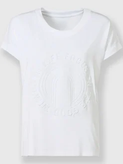 T-shirt à manches courtes imprimé à effet 3d