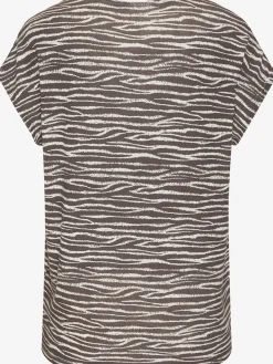 T-shirt à manches courtes imprimé animal tendance
