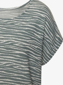 T-shirt à manches courtes imprimé animal tendance