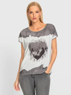 T-shirt à manches courtes look tendance