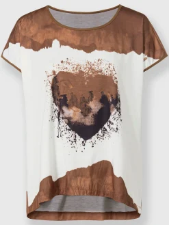 T-shirt à manches courtes look tendance