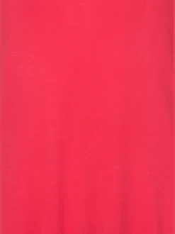 T-shirt à manches courtes large bordure à la finition des manches
