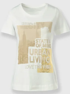 T-shirt à manches courtes motif imprimé