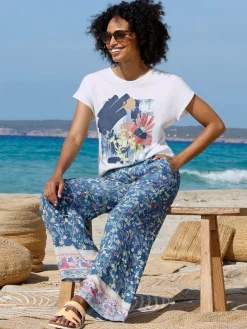 T-shirt à manches courtes motif imprimé