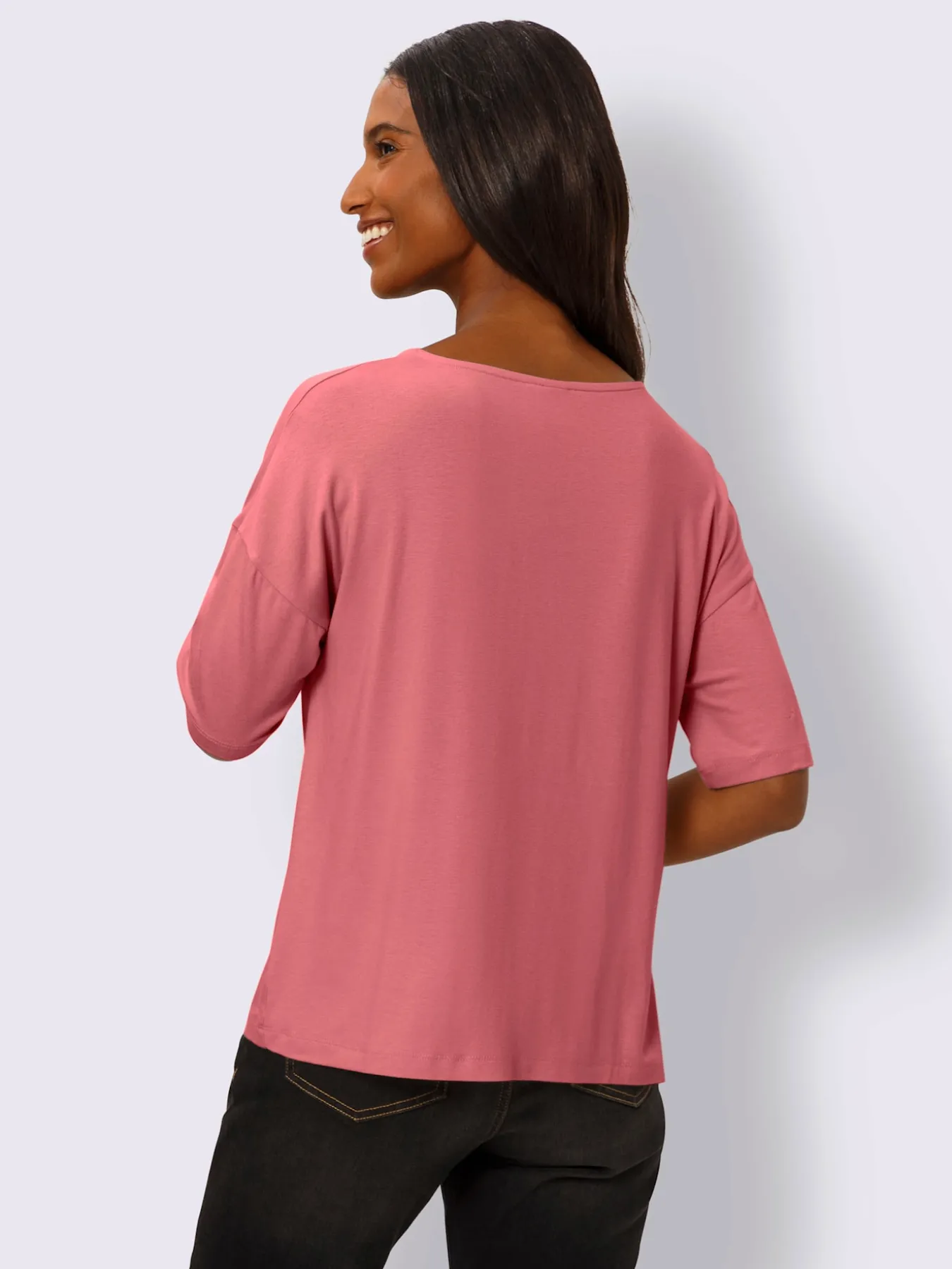 T-shirt à manches courtes nœud décoratif tendance