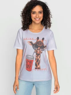 T-shirt à manches courtes pur coton