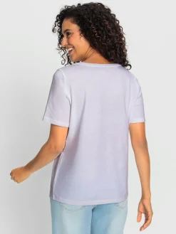 T-shirt à manches courtes pur coton