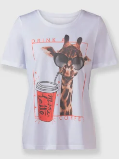T-shirt à manches courtes pur coton