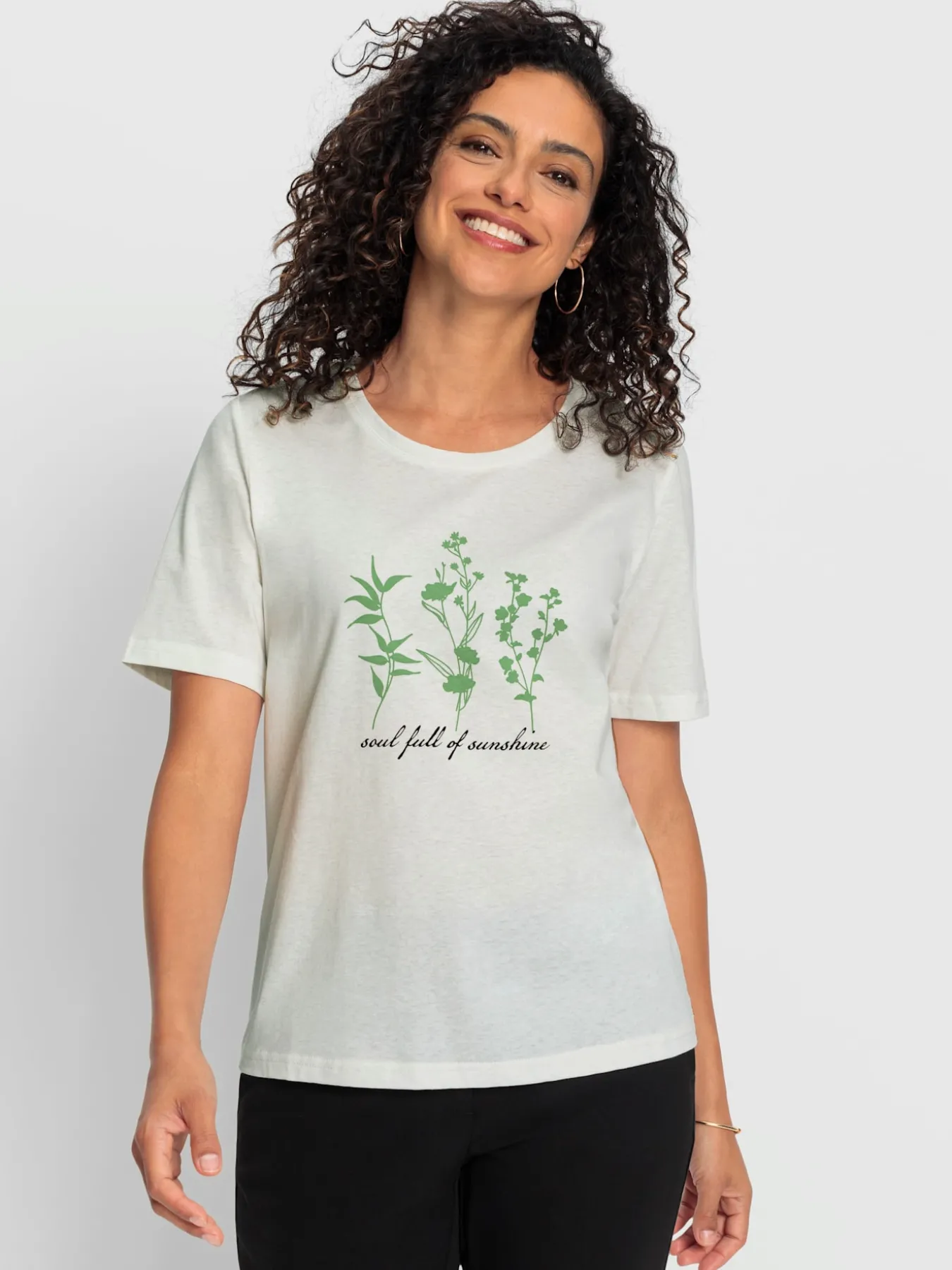 T-shirt à manches courtes pur coton
