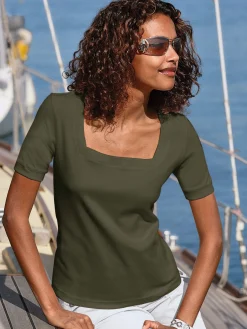 T-shirt à manches courtes pur coton