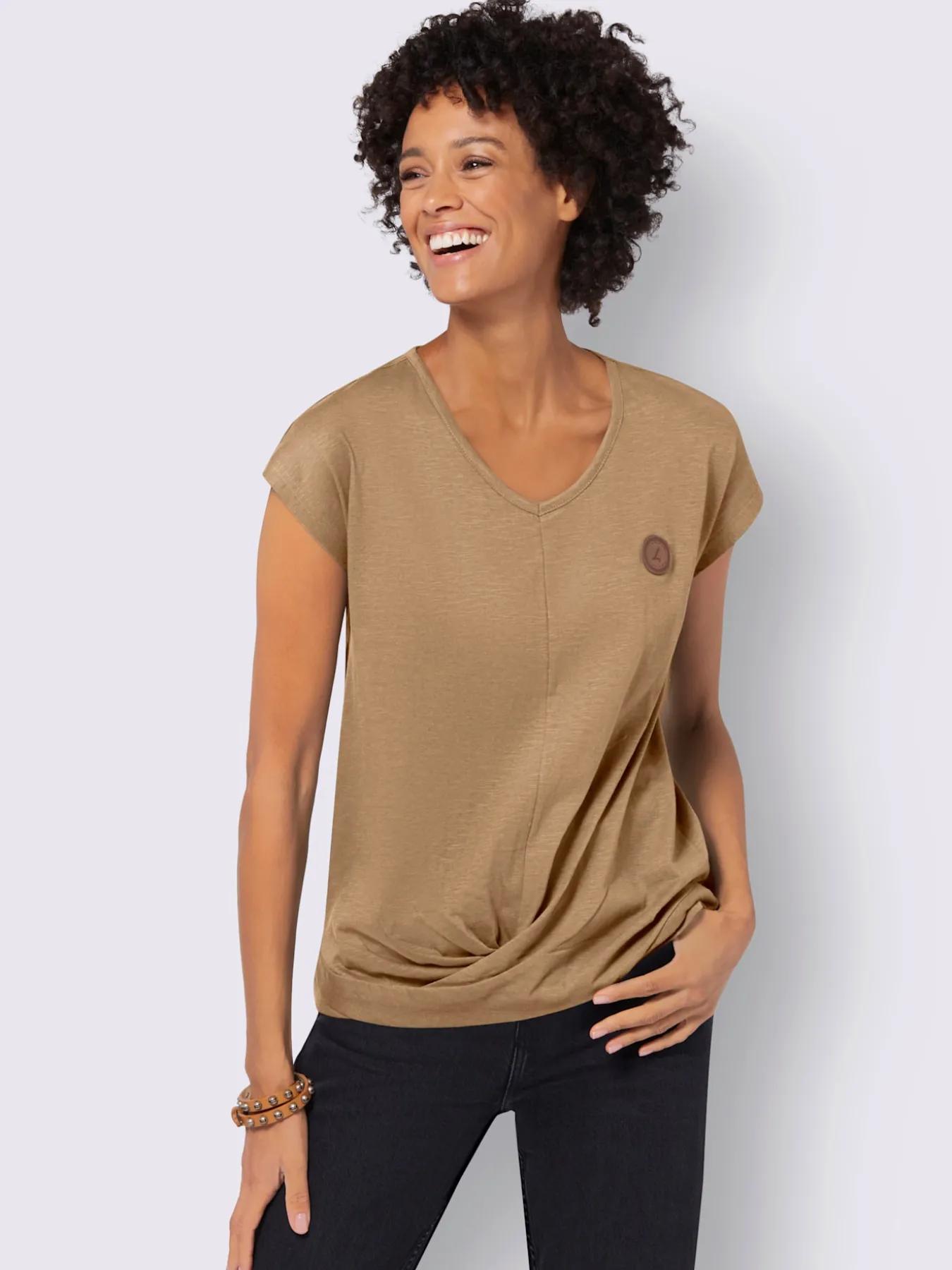 T-shirt à manches courtes pur coton