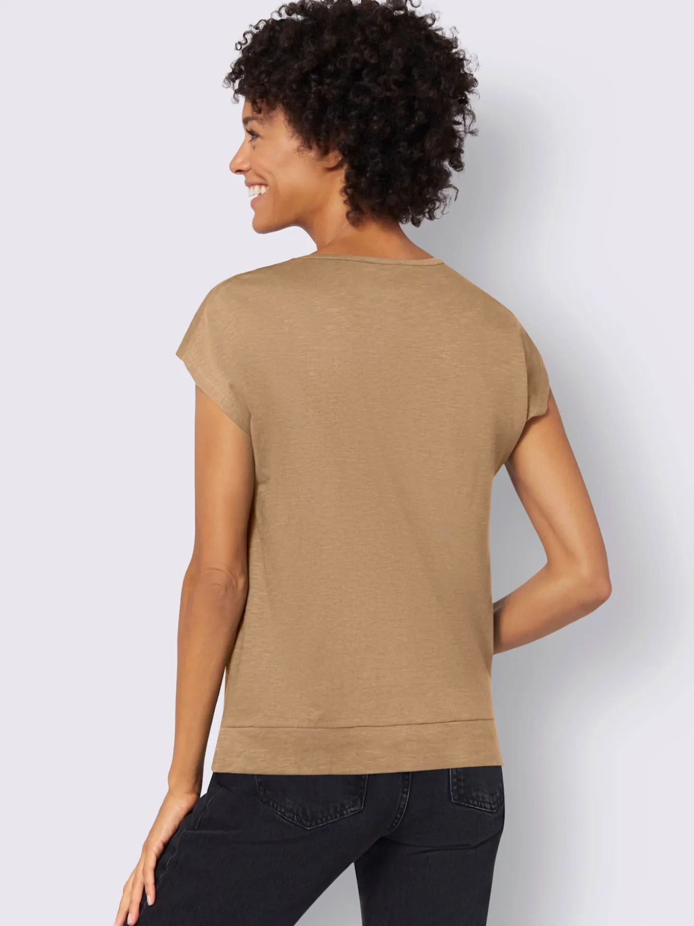 T-shirt à manches courtes pur coton