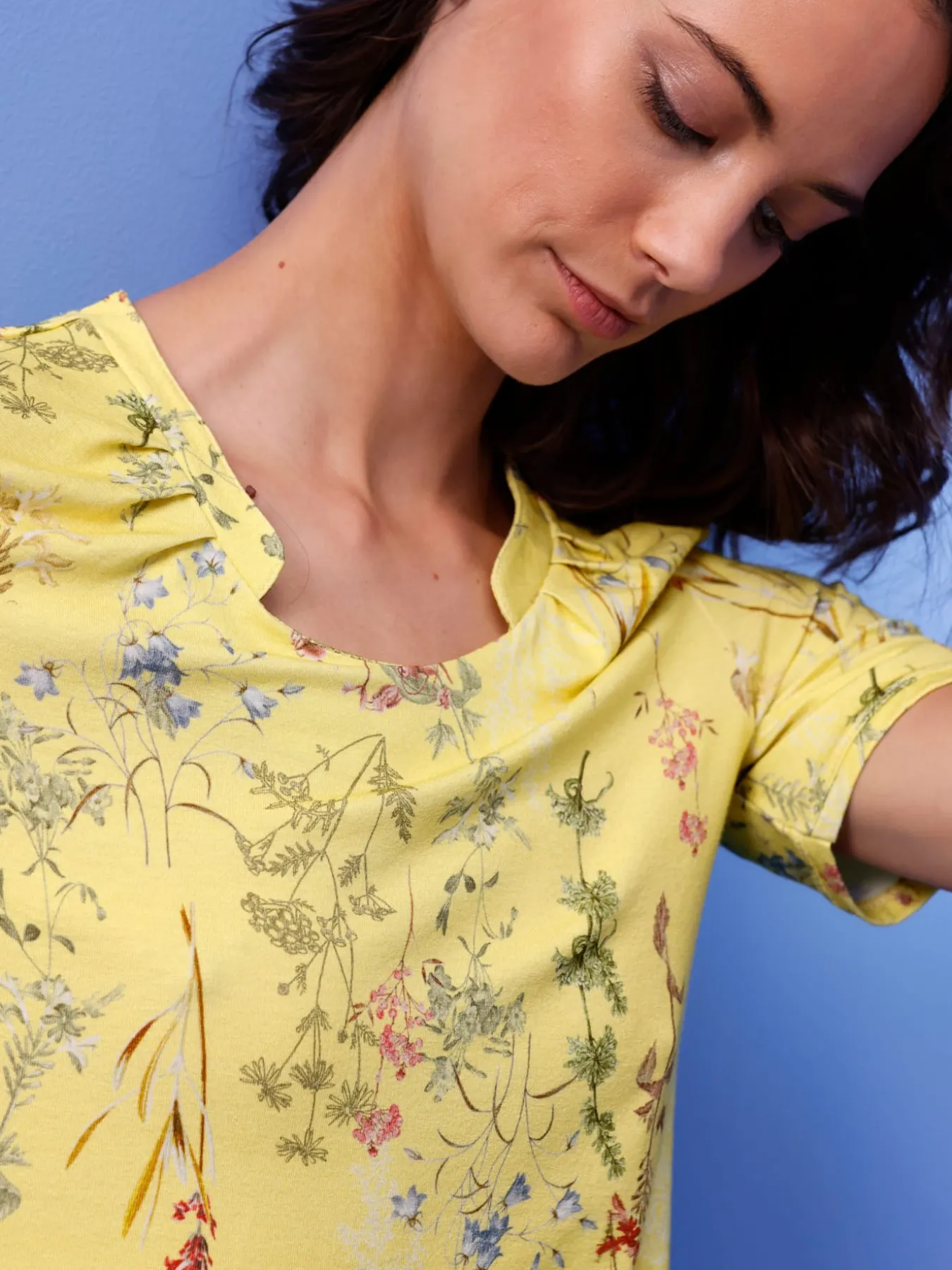 T-shirt à manches courtes qualité lyocell
