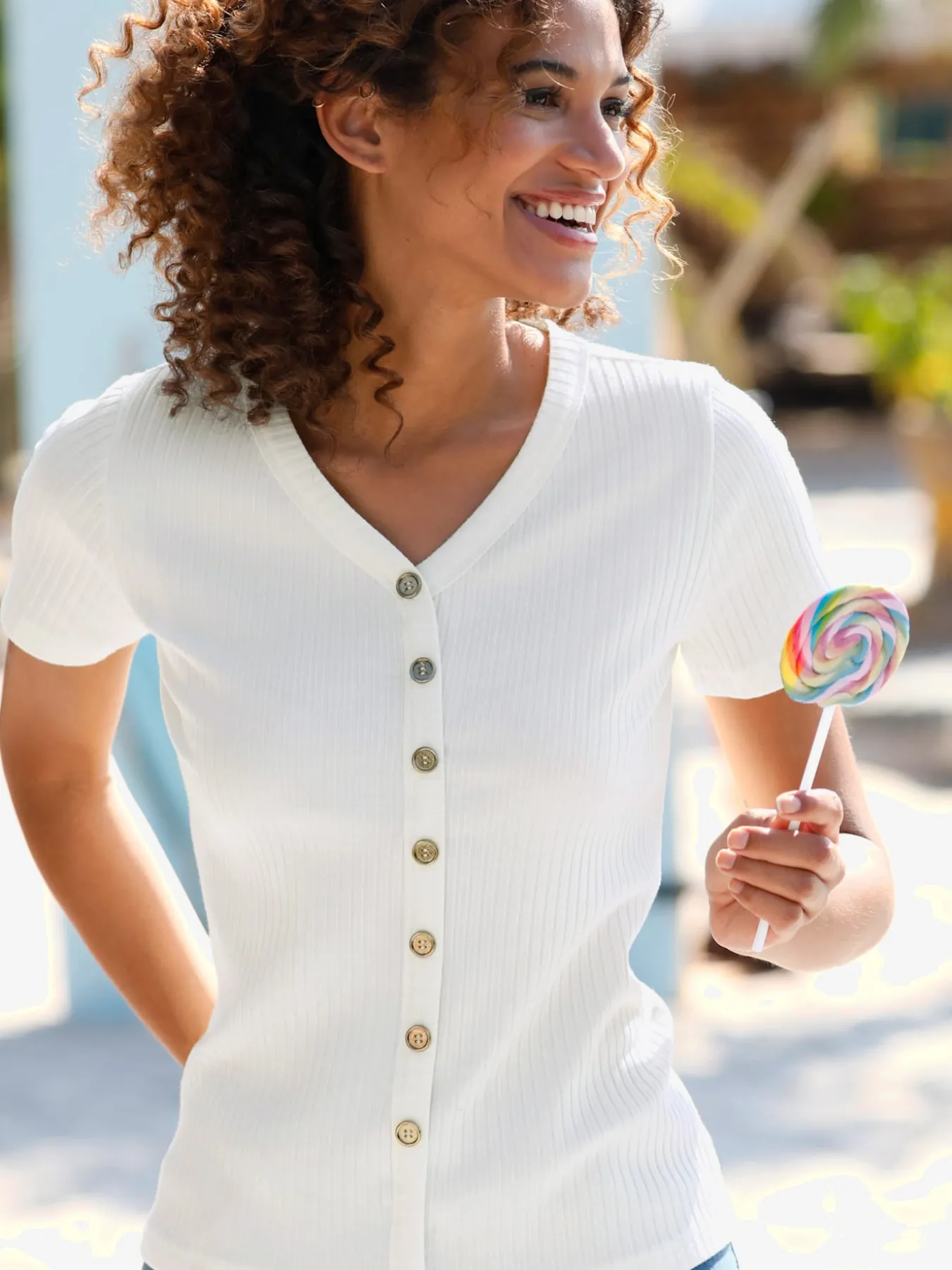 T-shirt à manches courtes qualité viscose extensible souple