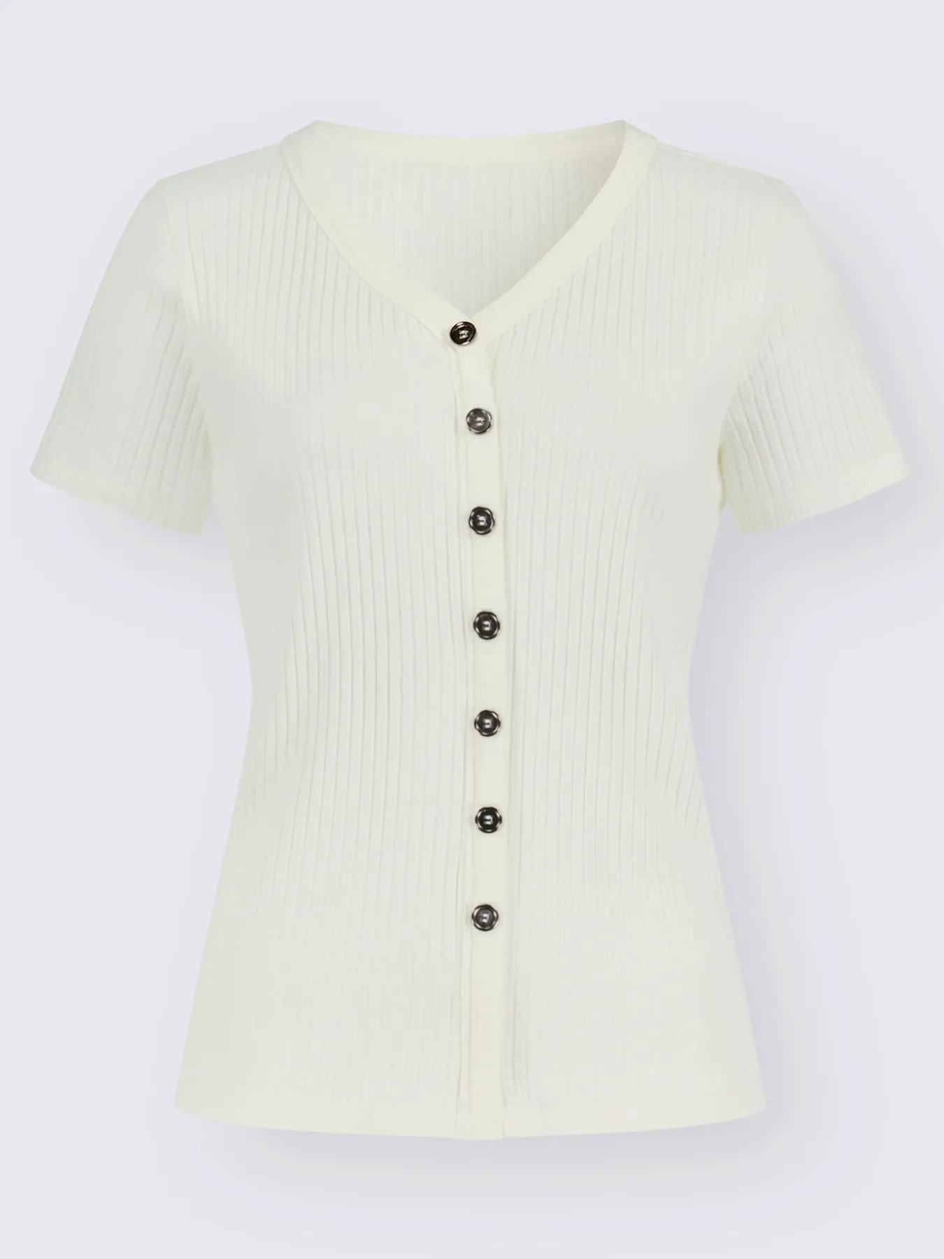 T-shirt à manches courtes qualité viscose extensible souple
