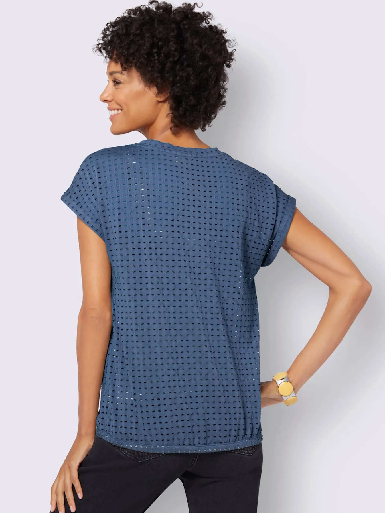T-shirt à manches courtes qualité extensible