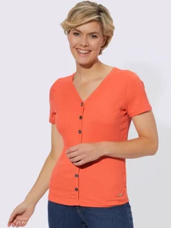 T-shirt à manches courtes qualité viscose extensible souple
